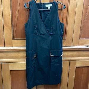 Michael Kors cotton black dress